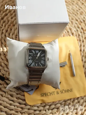 Автоматичен часовник Specht & Sohne сапфир кристал