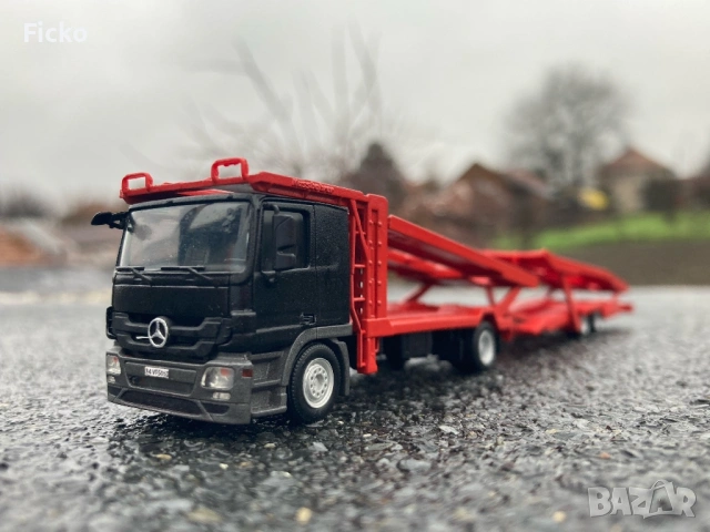 Mercedes Actros 1836 MP3 Kassbohrer Herpa 1:87 Автовоз