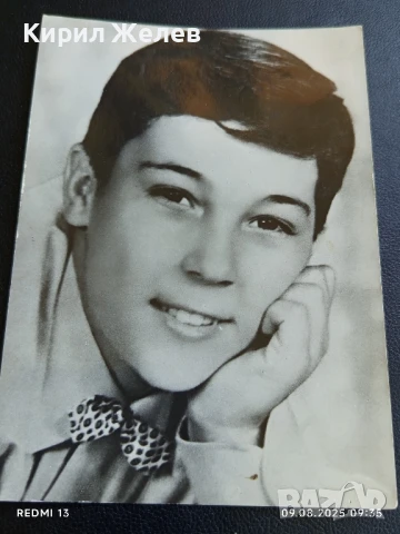 Стара картичка РОБЕРТИНО ЛОРЕТИ ИТАЛИАНСКИ ПЕВЕЦ за КОЛЕКЦИЯ ДЕКОРАЦИЯ 50731, снимка 2 - Колекции - 51305498