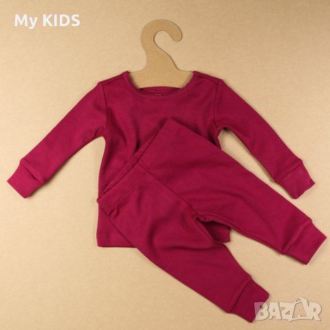 детска пижама комплект различни цветове Tea Collection 74 9-12 80 12-18 86 18-24