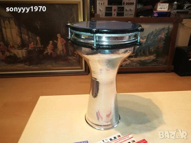 ТАРАМБУКА ИНОКС 30Х20СМ 1205231053, снимка 3 - Ударни инструменти - 40675813