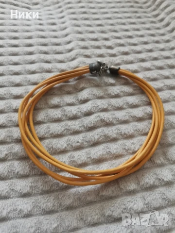 Ново жълто колие, снимка 2 - Колиета, медальони, синджири - 50995034