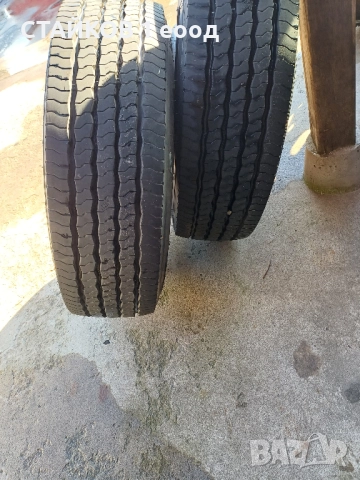 2 броя гуми с джанти 315/70/22.5