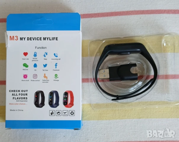 Крачкомер и пулсомер с часовник-гривна за ръка., снимка 8 - Смарт гривни - 51082335