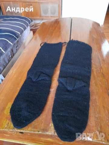 Стари вълнени чорапи #2, снимка 5 - Други ценни предмети - 53009545