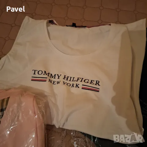 Тениски Tommy Hilfiger-Replay, снимка 6 - Тениски - 47542017