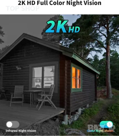 kebruma 4G LTE соларна охранителна камера 7,5W соларен панел SIM карта, снимка 4 - HD камери - 49487919