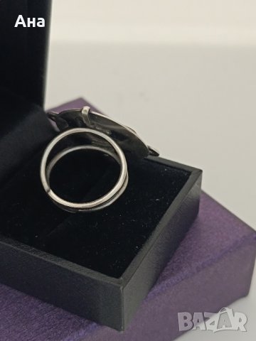 Красив сребърен пръстен маркиран #ЕЕ3, снимка 3 - Пръстени - 44326966