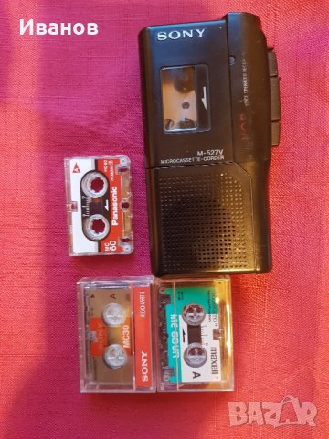 SONY M-527V MICRO CASSETTE CORDER 