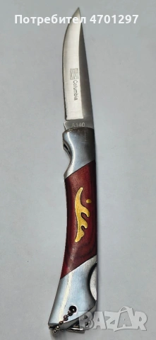 Сгъваем нож COLUMBIA , снимка 6 - Ножове - 53175428