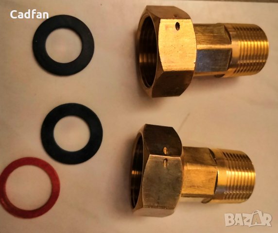 Сферичен кран NPT 1’’ с накраиници ¾‘‘ налягане 64bar, снимка 4 - Други машини и части - 35809377