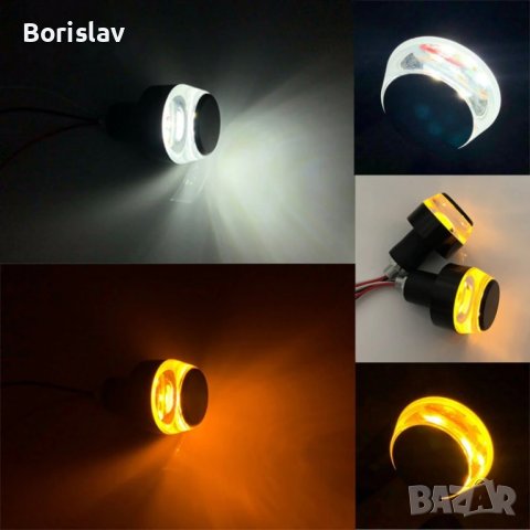 LED мигач за колело, велосипед, мотор, комплект 2 броя, снимка 5 - Аксесоари и консумативи - 41898907