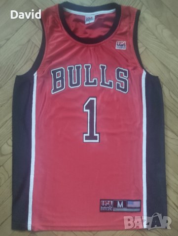 NBA потник Chicago Bulls x Derrick Rose 1, снимка 1 - Баскетбол - 41669223