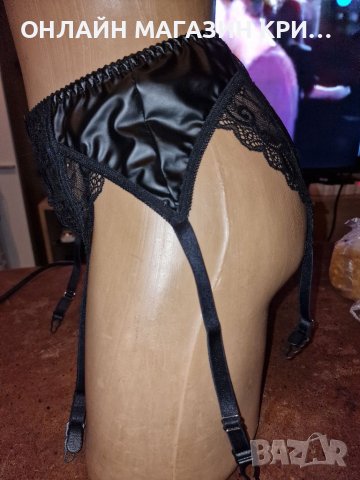 Колан жартие кожа и дантела CRISTINE LE DUK /40/M , снимка 5 - Корсети, бюстиета, топове - 41948345