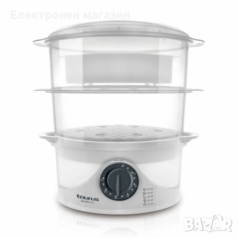 Уред за готвене на пара Taurus Salutecook 800W, 6 л, , снимка 5 - Други - 53668273