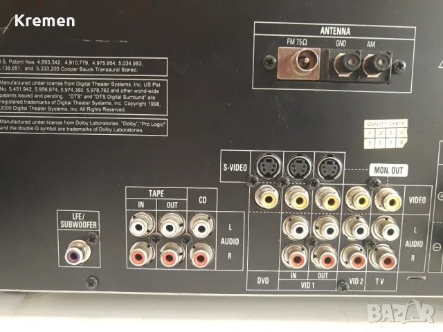 Усилвател HARMAN/KARDON AVR-1550, снимка 2 - Ресийвъри, усилватели, смесителни пултове - 48906360