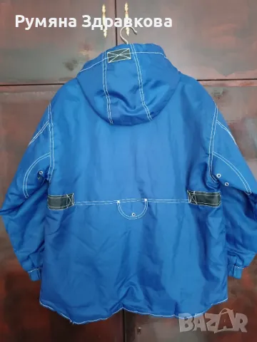 Синьо яке , снимка 2 - Якета - 49692405