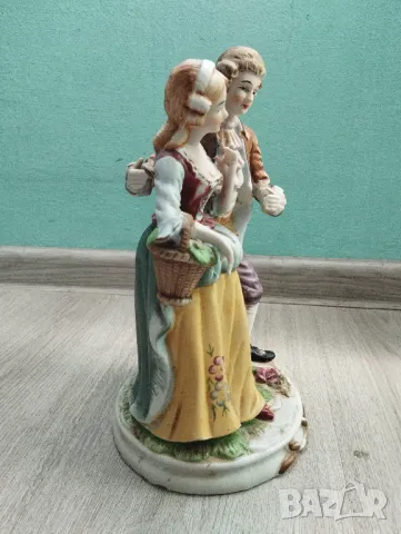 Порцеланова статуетка,композиция, снимка 2 - Други ценни предмети - 47720354