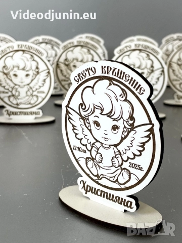 Подаръчета за кръщене - ангелчета, снимка 7 - Декорация за дома - 46705908