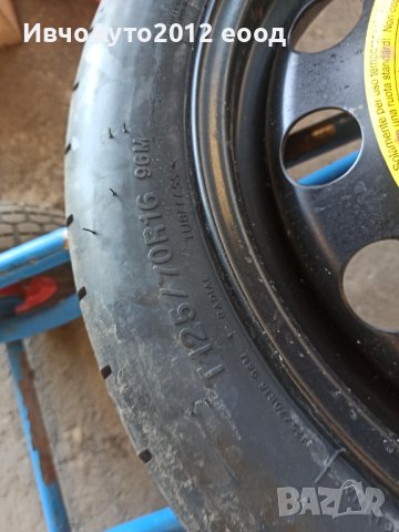 Резервна гума патерица 16' vw seat skoda 5x112 , снимка 4 - Гуми и джанти - 41337591