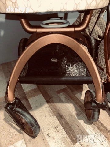 Бебешка количка 2в1 Хот Мом Гучи, снимка 5 - Детски колички - 52163919