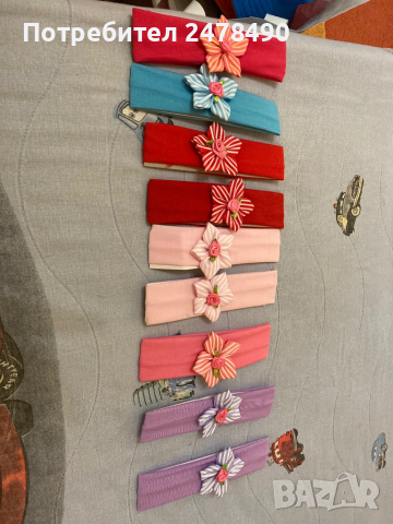 Ленти за коса, снимка 2 - Шноли, диадеми, ленти - 36265000