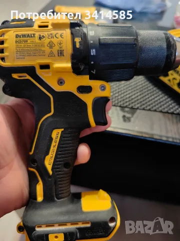 Безчетков удърен винтоверт DeWALT DCD709 , снимка 2 - Винтоверти - 56199750