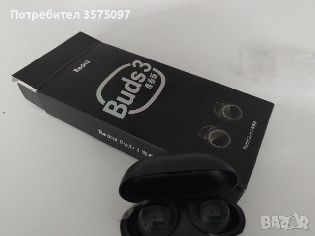 Безжични слушалки Xiaomi - Redmi Buds 3 Lite, TWS, черни, снимка 4 - Слушалки, hands-free - 39867390