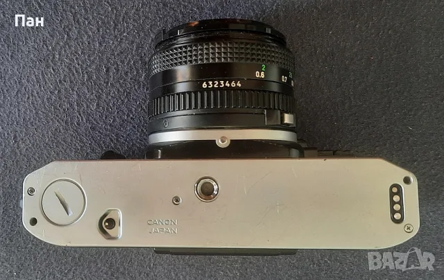 Фотоапарат Canon AE-1 Program с обектив Canon FD 50/1.8, снимка 4 - Фотоапарати - 56213180