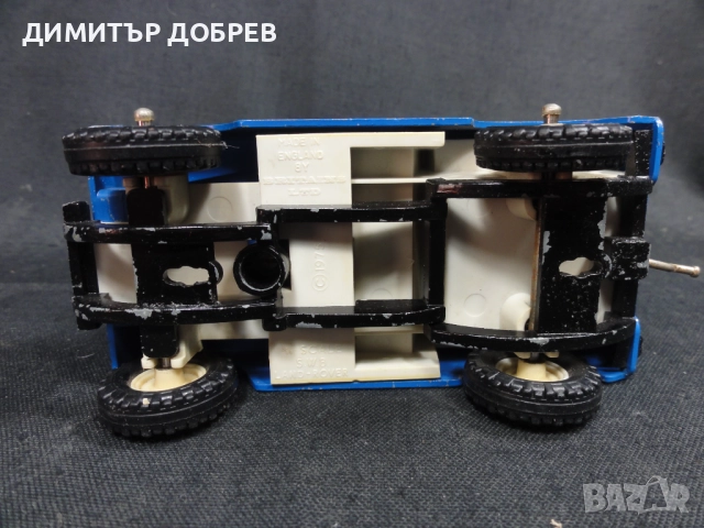 1/32 СТАРА РЕТРО МЕТАЛНА КОЛИЧКА LAND ROVER BRITAINS LTD, снимка 6 - Колекции - 52387898