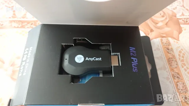 Anycast за предаване на видео и аудио във full hd от смартфон на телевизор-монитор. , снимка 2 - Плейъри, домашно кино, прожектори - 49021165