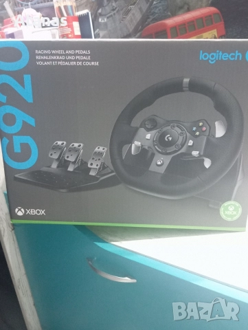 Волан Logitech G920, снимка 3 - Джойстици и геймпадове - 52802535