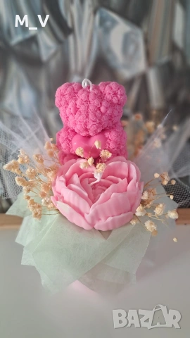 Соеви свещи ръчно изработени, снимка 2 - Подаръци за рожден ден - 53234463