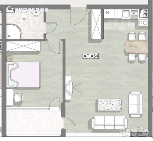 Обзаведен апартамент за продажба в нов комплекс - Пампорово, снимка 5 - Апартаменти - 53254740