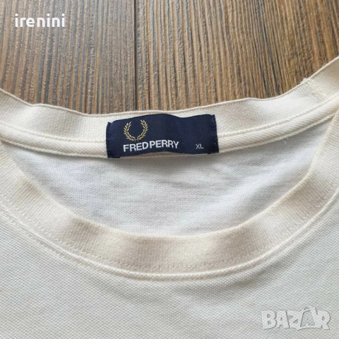 Страхотна мъжка тениска FRED PERRY размер XL , снимка 8 - Тениски - 36367718