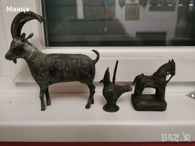 Много стари бронзови фигури от Иран, снимка 3 - Антикварни и старинни предмети - 51118888