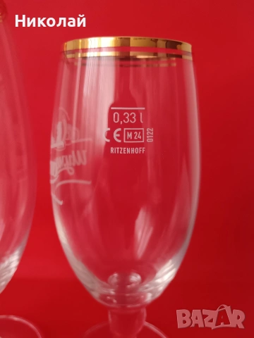 Чаши на бира Шуменско Пиво 300 / 500 мл., снимка 3 - Чаши - 53019992