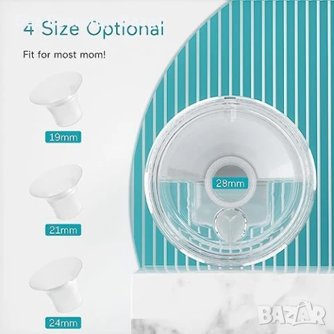 Нова Електрическа помпа за кърма Paruu P10 – 4 режима, 9 нива, безжична, снимка 6 - Помпи за кърма - 50462759