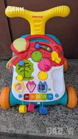 KIKKA BOO 3в1 Играчка за прохождане WALK 'N' LEARN