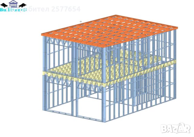 Къща,Преместваема къща,Сглобяеми къщи,Модулни,Жилищни-108м², снимка 4 - Строителни материали - 44142371