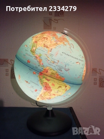 светещ глобус, снимка 3 - Ученически пособия, канцеларски материали - 53725421