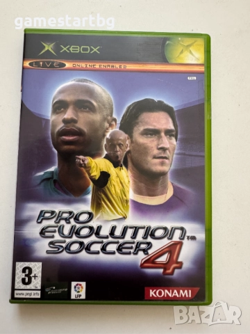Pro Evolution Soccer 4 за Xbox classic/Xbox original