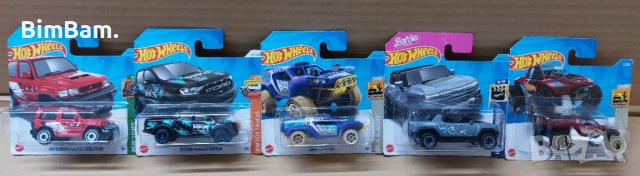 Колички Hot Wheels / Хот Уилс - 62 модела / 004, снимка 6 - Коли, камиони, мотори, писти - 51571804