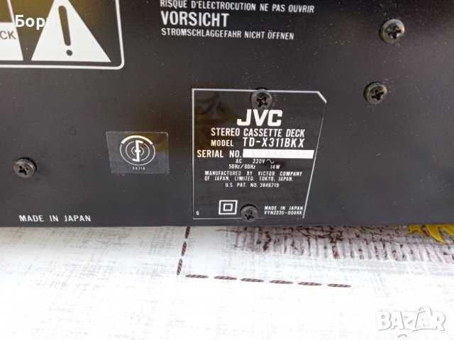 JVC TD X311 Дек, снимка 13 - Декове - 40144663