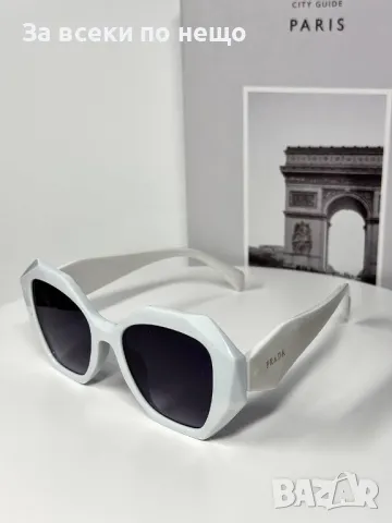 Prada Слънчеви Очила С UV400 Защита С ПОДАРЪК🎁Калъф Прада - Различни Цветове Код E114, снимка 7 - Слънчеви и диоптрични очила - 50231517