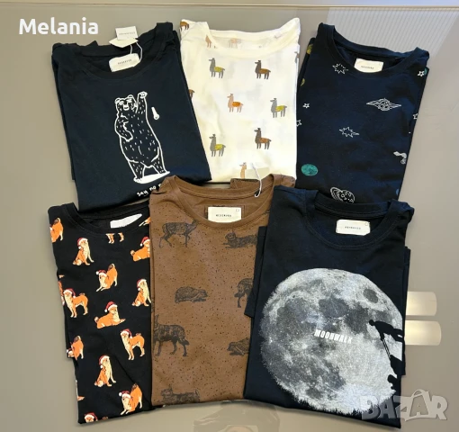 Лот от 6 мъжки тениски Reserved, размер S, снимка 4 - Тениски - 51387935