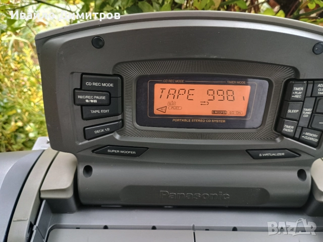 Panasonic RX-ED707, снимка 3 - Радиокасетофони, транзистори - 51958885