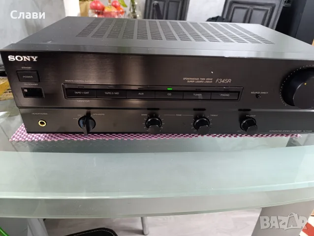 Усилвател SONY TA-F 345R , снимка 3 - Ресийвъри, усилватели, смесителни пултове - 55742740