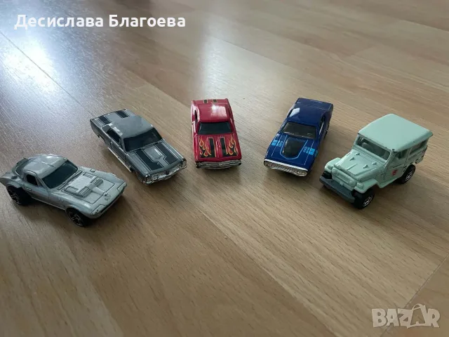 Колекция 5 бр. Matchbox / Hot Wheels – Porsche, Camaro, VW Transporter 