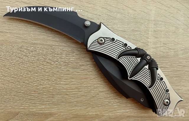 Карамбит с 2 остриета, снимка 2 - Ножове - 44384966